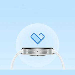 ساعت هوشمند 44 میلی‌متری سامسونگ مدل Galaxy Watch 8 با بند پلاستیکی