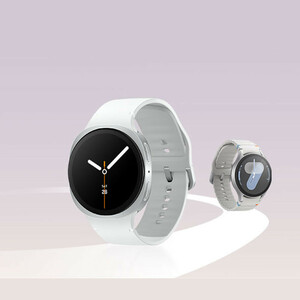 ساعت هوشمند 44 میلی‌متری سامسونگ مدل Galaxy Watch 8 با بند پلاستیکی