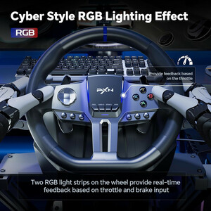 گجت دسته فرمان بازی پی ایکس ان مدل V9 Gen2