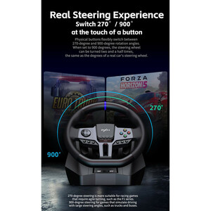 گجت دسته فرمان بازی پی ایکس ان مدل V9 Gen2