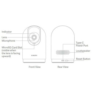 دوربین مداربسته تحت شبکه شیائومی مدل C500 Pro