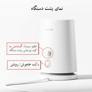 فن هیتر شیائومی مدل ZMNFJ01YMEU