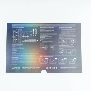 ست ماشین اصلاح موی سر و صورت وی جی ار مدل V-640 بسته 2 عددی