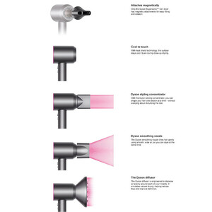 سشوار حرفه‌ای دایسون مدل HD07 Supersonic