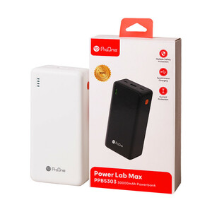 پاوربانک 22.5 وات پرووان مدل ppb5303 ظرفیت 30000 میلی آمپر ساعت