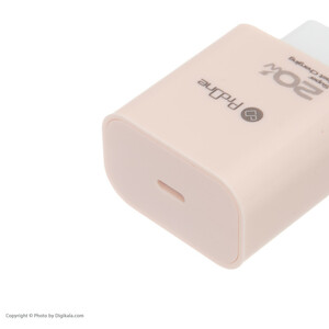 شارژر دیواری 20 وات پرووان مدل PWC540 به همراه کابل تبدیل لایتنینگ