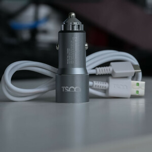 شارژر فندکی 20 وات دو پورت تسکو مدل TCG 39