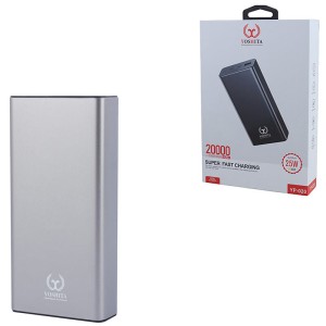 پاور بانک فست شارژ یوشیتا YP-020 QC PD 25W ظرفیت 20000 میلی آمپر ساعت