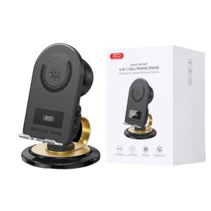 شارژر بی سیم و هولدر رومیزی اسپیکر دار ایکس او XO-F69