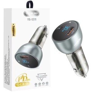 شارژر فندکی 30 وات یس پلاس YS-1211