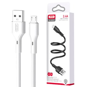 کابل میکرو یو اس بی فست شارژ 2.4 آمپر ایکس او XO-NB230M طول 1 متر