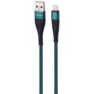 کابل لایتنینگ فست شارژ 2.4 آمپر دنمن D45L طول 1 متر