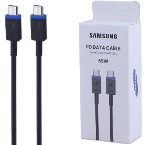 کابل دو سر تایپ سی فست شارژ 65 وات سامسونگ EP-DN401 طول 0.9 متر