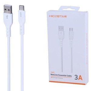کابل تایپ سی فست شارژ 3 آمپر هایکو استار 119C طول 1 متر