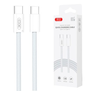 کابل دو سر تایپ سی فست شارژ 60 وات ایکس او XO-NB-Q260B طول 1.5 متر