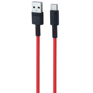 کابل تایپ سی فست شارژ 5 آمپر ایکس او XO-NB-Q166 طول 1 متر
