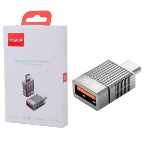 تبدیل USB OTG به تایپ سی هیسکا H6