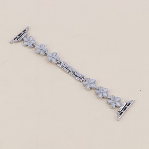 بند اپل واچ فلزی Slicto سایز 38/40/41/42 میلی متری طرح گل بابونه