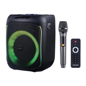 اسپیکر بلوتوثی مچر MR-680 + میکروفون و ریموت کنترل
