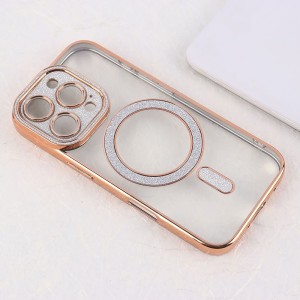 قاب اکلیلی مگ سیف آیفون iPhone 16 Pro محافظ لنزدار