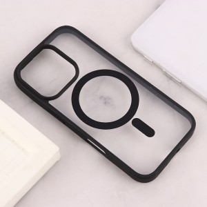 قاب PC مگ سیف آیفون iPhone 16 Pro دور رنگی