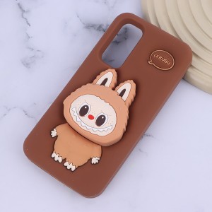 قاب سیلیکونی سامسونگ Galaxy A20 / A30 پاپ سوکت دار طرح Labubu