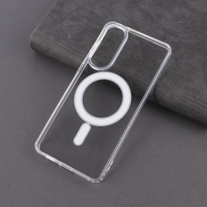 قاب ضد ضربه مگ سیف Clear Case Magnetic سامسونگ Galaxy S25 Edge