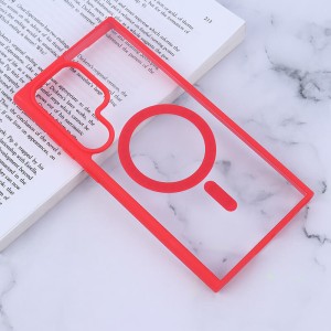 قاب PC مگ سیف سامسونگ Galaxy S24 Ultra دور رنگی