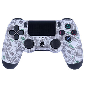 دسته بازی بی سیم SONY PlayStation 4 DualShock 4 High Copy طرح Dollar