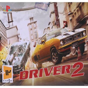 بازی Driver 2 لوح زرین مناسب برای PS1