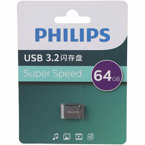 فلش 64 گیگ فیلیپس Philips FM20UA064B/93K USB 3.2
