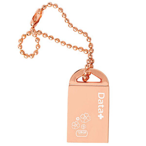 فلش 128 گیگ دیتا پلاس Data+ Gift Rose Gold USB3.2