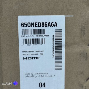 تلویزیون 65 اینچ ال ای دی هوشمند ال جی مدل QNED86A6A