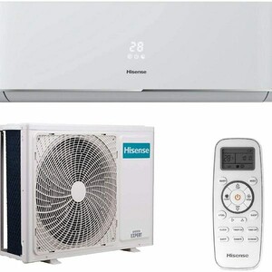 کولر گازی اسپلیت دیواری 12000 اینورتر هایسنس مدل QAS-12UW