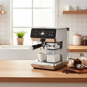 اسپرسو ساز 1500 میلی‌لیتر مباشی مدل ME-ECM2503