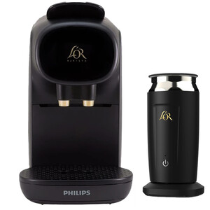 اسپرسو ساز 800 میلی‌لیتر فیلیپس مدل Barista Sublime به همراه کف شیرساز لور