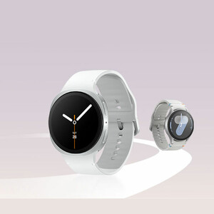 ساعت هوشمند 44 میلی‌متری سامسونگ مدل Galaxy Watch 8 با بند پلاستیکی