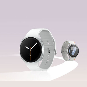 ساعت هوشمند 40 میلی‌متری سامسونگ مدل Galaxy Watch 8 با بند پلاستیکی