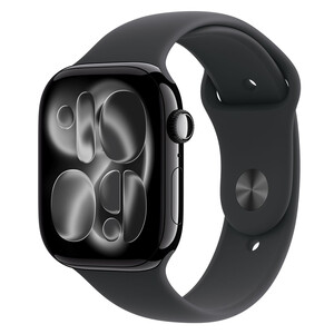 ساعت هوشمند 46 میلی متری اپل مدل Series 11 Aluminum Case با بند سیلیکونی