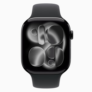 ساعت هوشمند 42 میلی متری اپل مدل Series 11 Aluminum Case با بند سیلیکونی