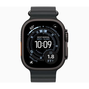 ساعت هوشمند 49 میلی متری اپل مدل Ultra 3 Black Titanium Case با بند Ocean