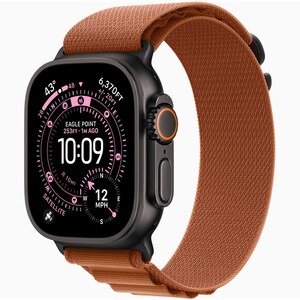 ساعت هوشمند 49 میلی متری اپل مدل Ultra 3 Black Titanium Case با بند Alpine