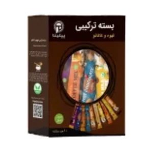 بسته ترکیبی قهوه و کاکائو پپتینا – 10 ساشه‌ای