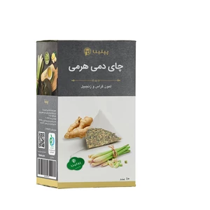 دمنوش علف لیمو و زنجبیل پپتینا قوطی 100 گرمی