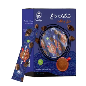 شکلات داغ دبل چاکلت پپتینا 10 ساشه 10 گرمی