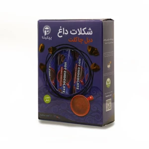 شکلات داغ دبل چاکلت پپتینا قوطی 100 گرمی