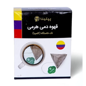 قهوه تک خواستگاه (کلمبیا) پپتینا بسته 6 عددی