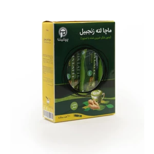 ماچا لته زنجبیل پپتینا 10 ساشه 10 گرمی