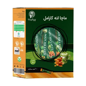 ماچا لته کارامل پپتینا 10 ساشه 10 گرمی