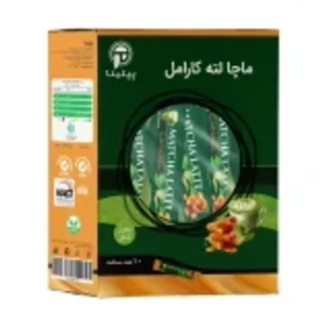 ماچا لته کارامل پپتینا 10 ساشه 10 گرمی